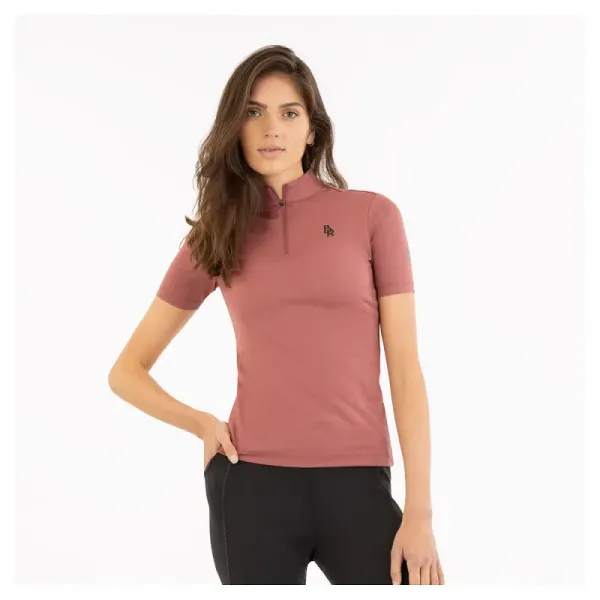 BR_half_zip_shortsleeve_shirt_Ida_Roan_rouge