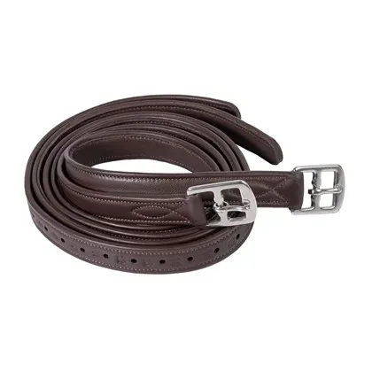 Beugelriemen_excellent__nylon_kern_bruin