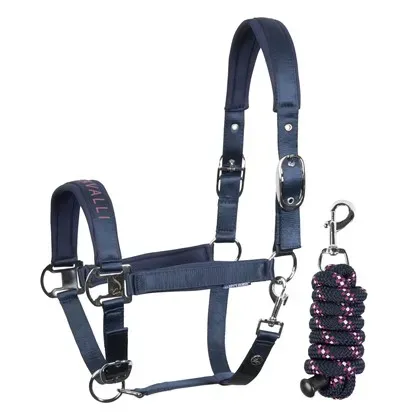 Halsterset_Denici_Cavalli_Purple_Passion_Satin