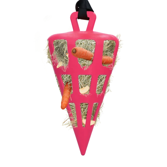 Hay_Slowfeeder_Fun_and_Flex_22_cm_Roze_Wortel