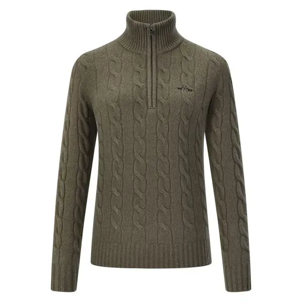 Pullover_trui_Dunya_forest_green