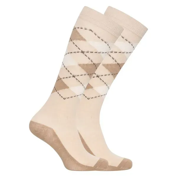 Sokken_IRHQueen_of_Diamonds_Offwhite