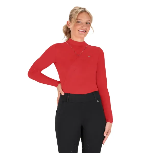 Sportshirt_lange_mouwen_Oakleigh_Sunset_red_