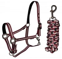 Halsterset_equestrian_Pro_Bordeaux