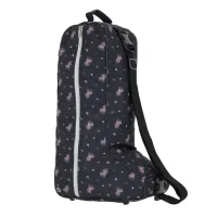 Laarzentas_Lize_black_violet_maat_S