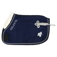 Nalanta_Fleecedeken_Hobby_horse_Navy
