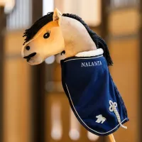 Nalanta_Fleecedeken_Hobby_horse_Navy_2
