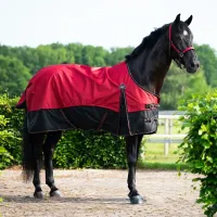 Regendeken_turnout_collection_fleece_Sunset_red_2