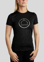 T_shirt_Junior_MoSille_met_Gun_Metal_Logo_Print_Black