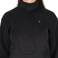 Trui_met_halve_rits_Livora_black_2