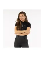 BR_half_zip_shirt_korte_mouw_Moonless_Night_