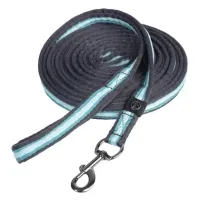 Longeerlijn_Soft_Stripe_black_sand