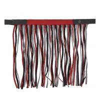 Vliegenfrontriem_collection_Sunset_red