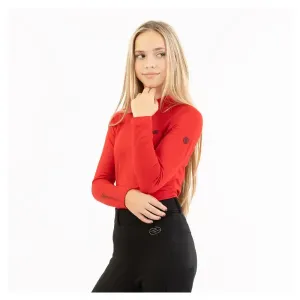 BR_Eevolv_pullover_met_rits_Jente_tango_red_