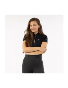 BR_half_zip_shirt_korte_mouw_Moonless_Night_