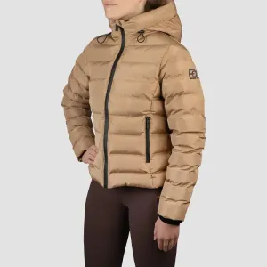 pufferjas_short_Penelope_mocha
